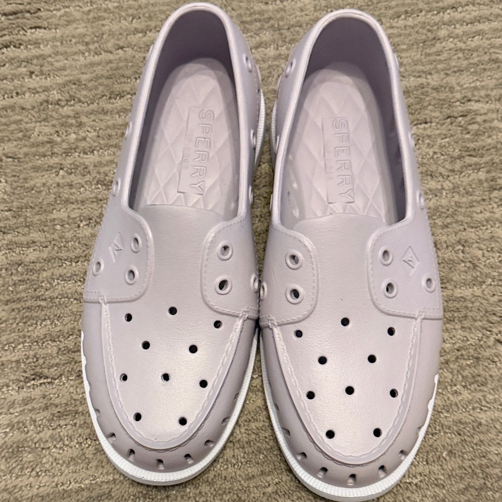 Sperry Light Purple Slip-On Loafers